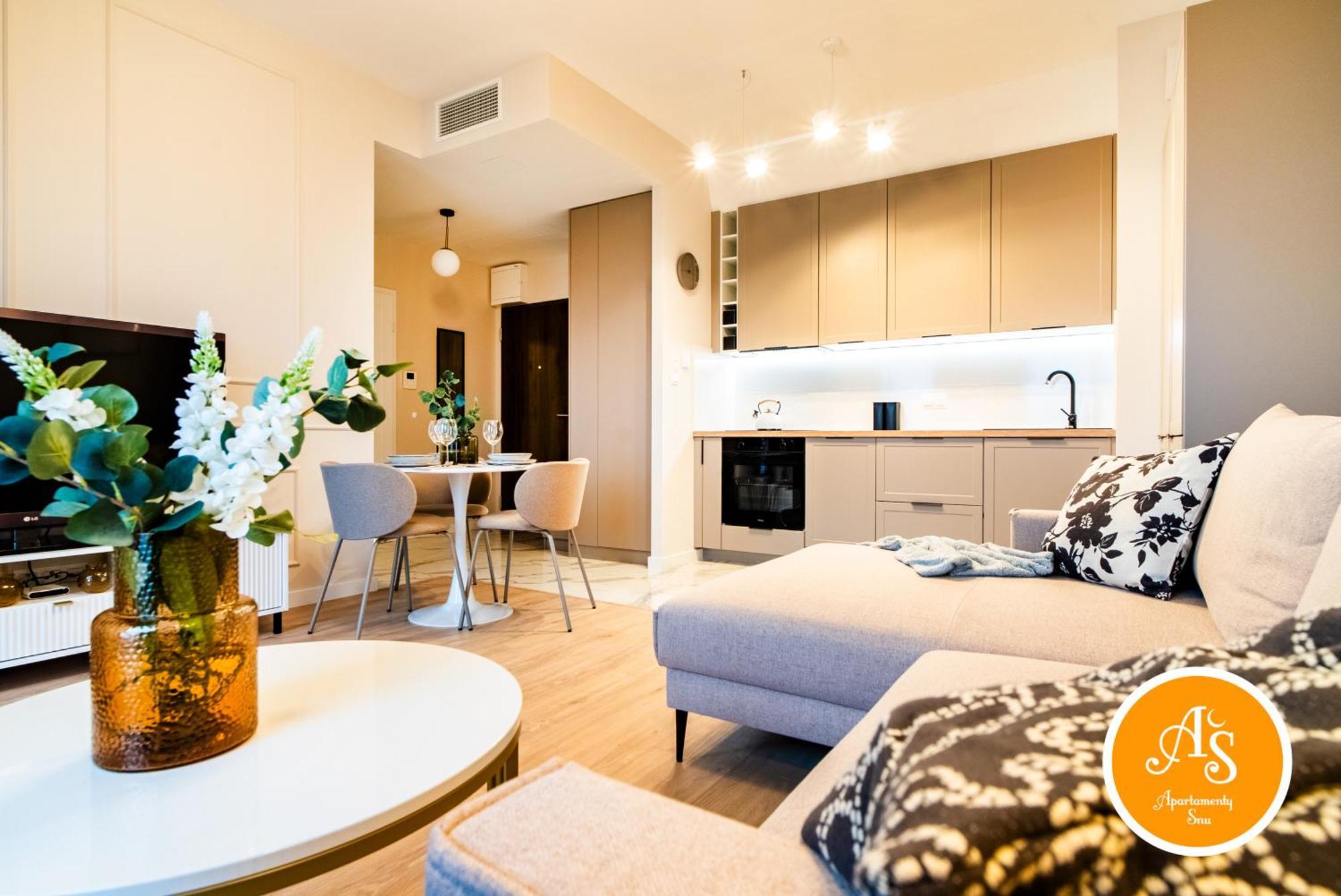 Apartamentysnu, Wola Tower Z Parkingiem Varsavia Esterno foto